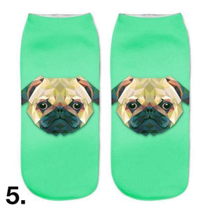 Beautiful Dog Portrait Socks! -->>Many Dog Varieties!