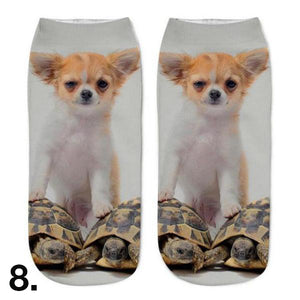 Beautiful Dog Portrait Socks! -->>Many Dog Varieties!