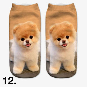 Beautiful Dog Portrait Socks! -->>Many Dog Varieties!