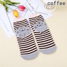 Striped Kitty Cat Socks!