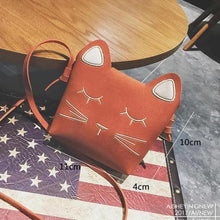 Kid's Small Cute Cat Messenger Bag!