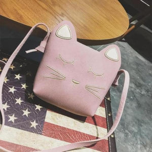 Kid's Small Cute Cat Messenger Bag!