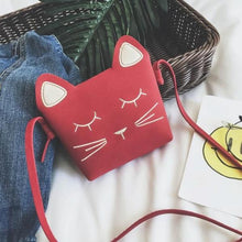 Kid's Small Cute Cat Messenger Bag!