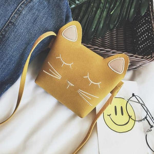 Kid's Small Cute Cat Messenger Bag!