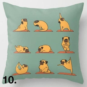 Fabulous Pug Portrait Cushion/Pillow Covers!