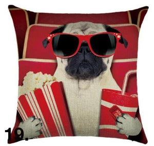 Fabulous Pug Portrait Cushion/Pillow Covers!