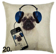 Fabulous Pug Portrait Cushion/Pillow Covers!