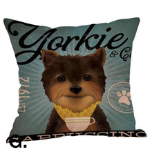 Cute Dog Print Throw Pillow Cushion Cases! -->> NOW 20% OFF!