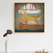 Adorable Vintage Style Dog Canvas Prints!