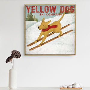 Adorable Vintage Style Dog Canvas Prints!