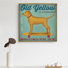 Adorable Vintage Style Dog Canvas Prints!