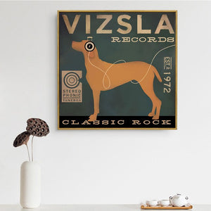 Adorable Vintage Style Dog Canvas Prints!