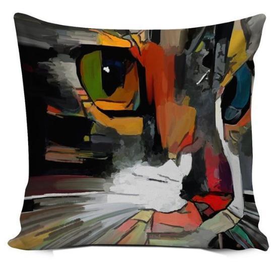 Brilliant Cat Art Printed Pillows Cushions Covers!