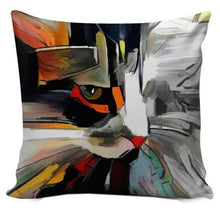 Brilliant Cat Art Printed Pillows Cushions Covers!