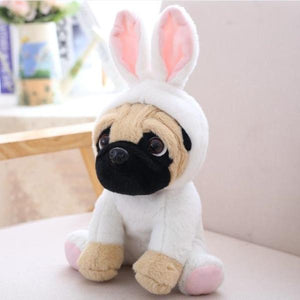 Cute Soft & Snuggly Stuff Pug Dog Toy!