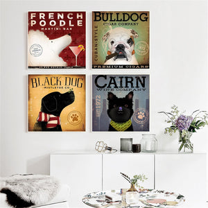 Amazing Vintage Dog Wall Posters!