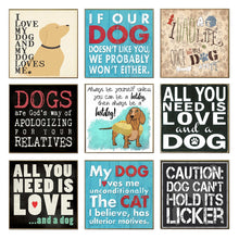 Cute & Funny Dog Rules/Quotes Wall Poster Art! --> 18 Designs!