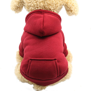 Soft & Snuggly Dog/Cat Fleece Hoodie Sweatshirts!