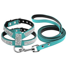 Dogs Bling Rhinestone Harness & Leash Set!