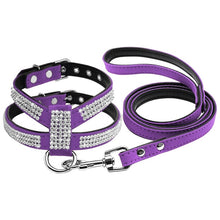 Dogs Bling Rhinestone Harness & Leash Set!