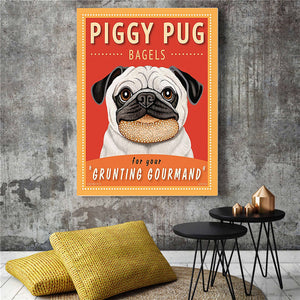 Beautiful Dog & Pug Wall Prints!  -->> 12 Styles!