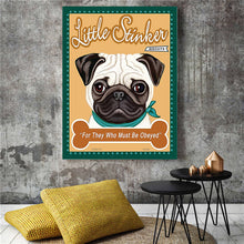 Beautiful Dog & Pug Wall Prints!  -->> 12 Styles!