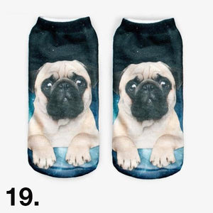 Beautiful Dog Portrait Socks! -->>Many Dog Varieties!