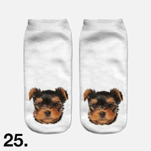 Beautiful Dog Portrait Socks! -->>Many Dog Varieties!