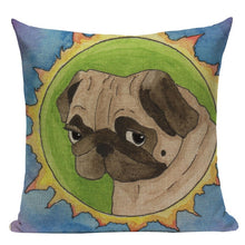 Comical Pug Character Pillow Cushion Cases!  16 AWESOME Designs!!