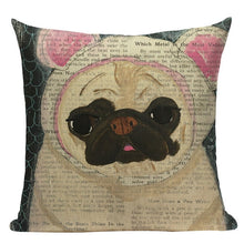 Comical Pug Character Pillow Cushion Cases!  16 AWESOME Designs!!