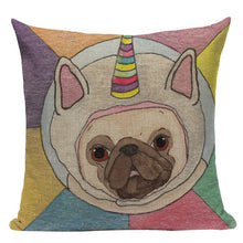 Comical Pug Character Pillow Cushion Cases!  16 AWESOME Designs!!