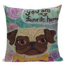 Comical Pug Character Pillow Cushion Cases!  16 AWESOME Designs!!