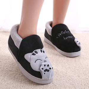 Adorable Cozy Cat Slippers!