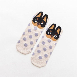 The Cutest Polka Dot Dog Socks!  (5 Colors Available!)