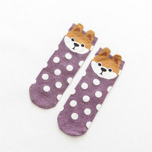 The Cutest Polka Dot Dog Socks!  (5 Colors Available!)