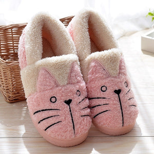 Cute Cat Print Slippers! (4 Colors Available)