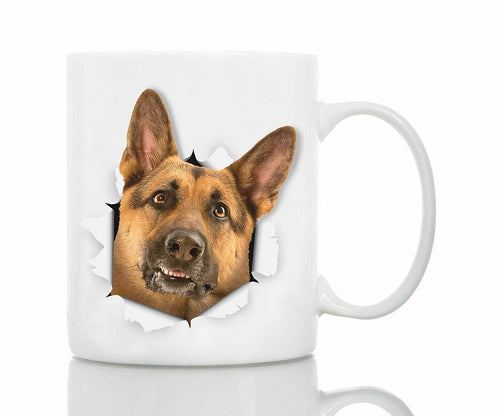 Adorable German Shepherd Coffee Mug!