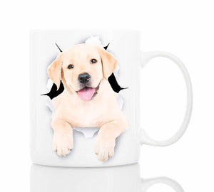 Lovely White Labrador Coffee Mug!