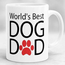 Awesome "World's Best Dog Dad" Coffee Mug!