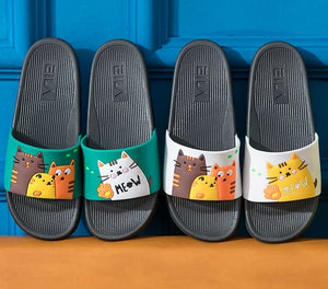 Awesome Cat Print Sandals! (3 Colors Available) NOW -->> 20% OFF!