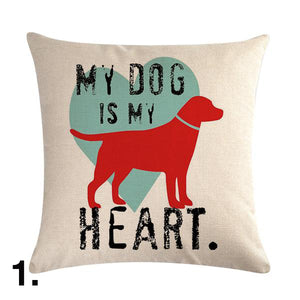 Awesome Mix and Match Dog Print Pillow Cushion Covers! NOW-->>20% OFF!