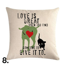 Awesome Mix and Match Dog Print Pillow Cushion Covers! NOW-->>20% OFF!