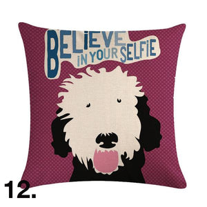 Awesome Mix and Match Dog Print Pillow Cushion Covers! NOW-->>20% OFF!