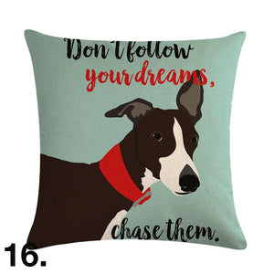 Awesome Mix and Match Dog Print Pillow Cushion Covers! NOW-->>20% OFF!