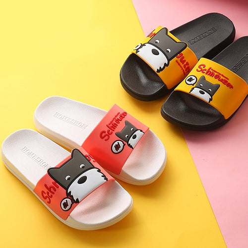 Lovely Schnauzer Dog Print Sandals! (4 Colors Available) -->> 20% OFF!